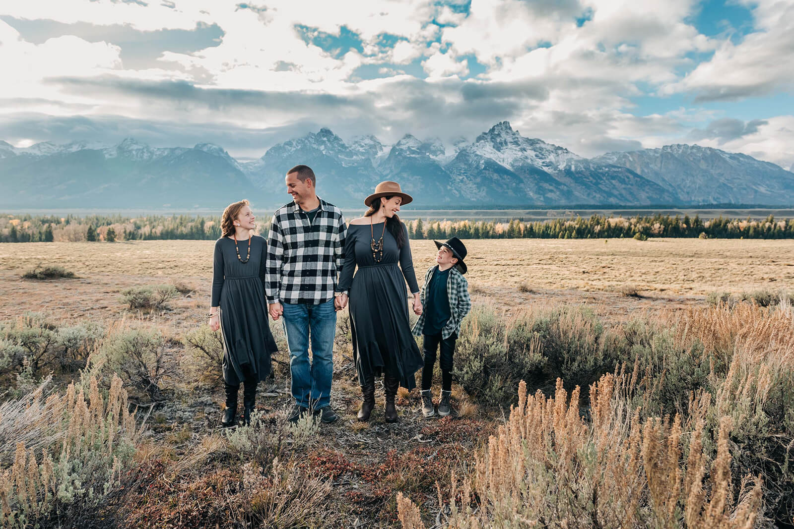 Walker Family Portrait Session by Mountains