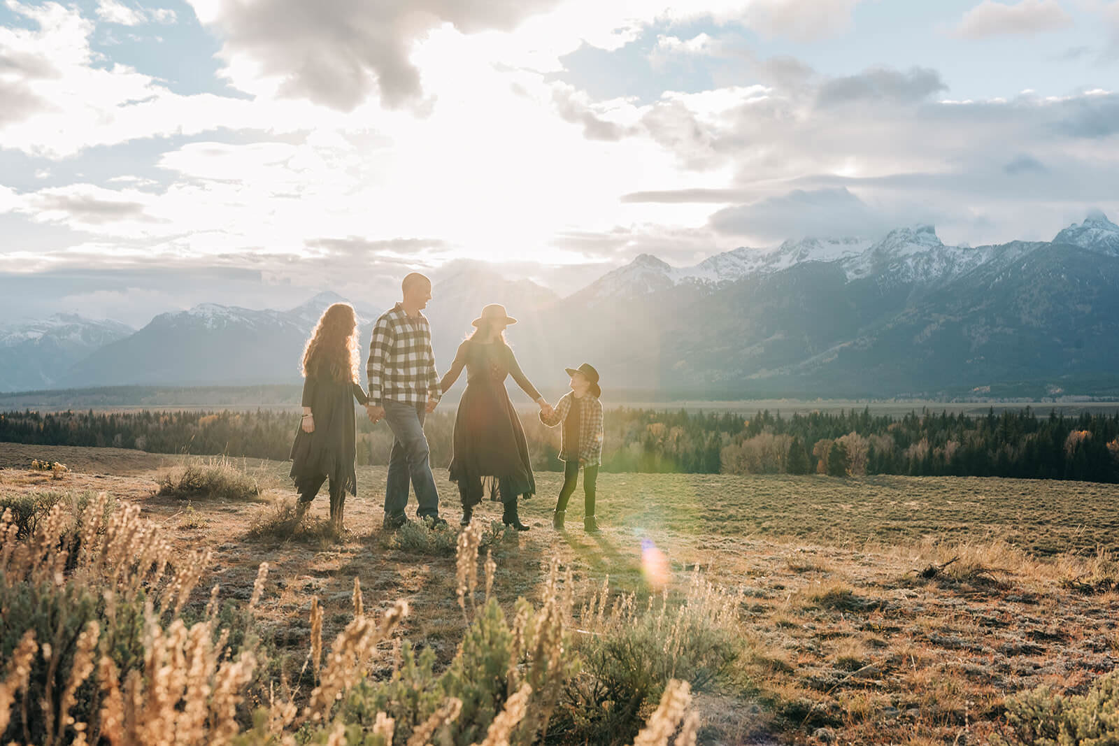 Walker Family Portrait Session by Mountains